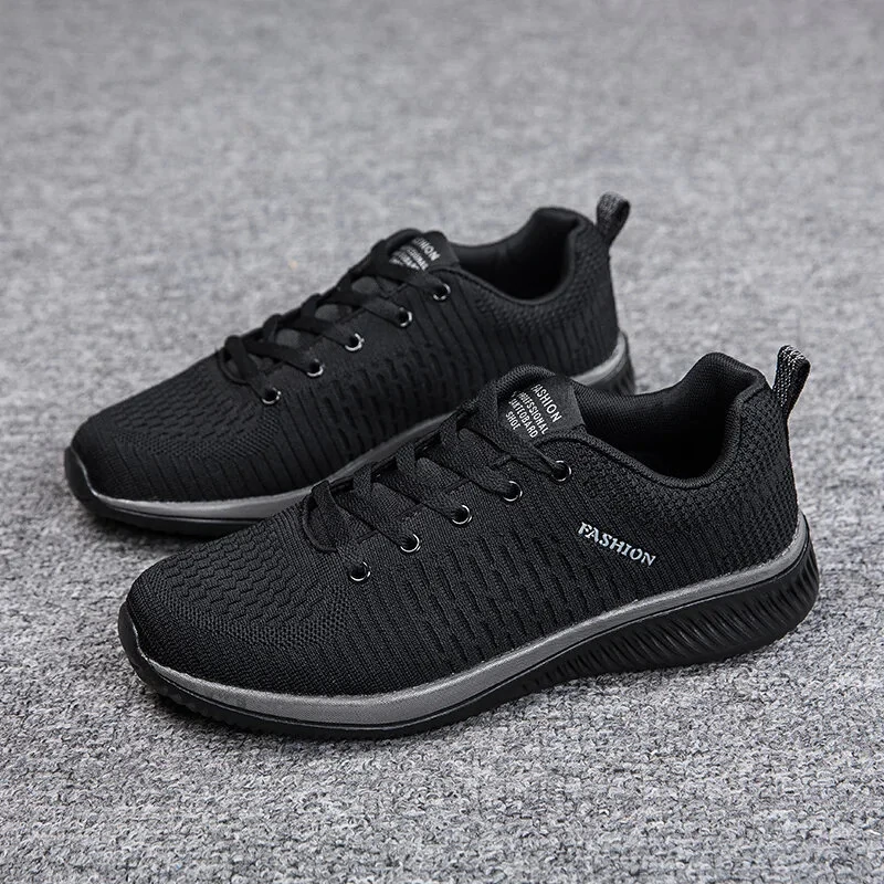 (image for) TENGOO Outdoors Mesh Material Breathable Anti-slip Lightweight Casual Sport shoes for Running Basketball Workout Gym